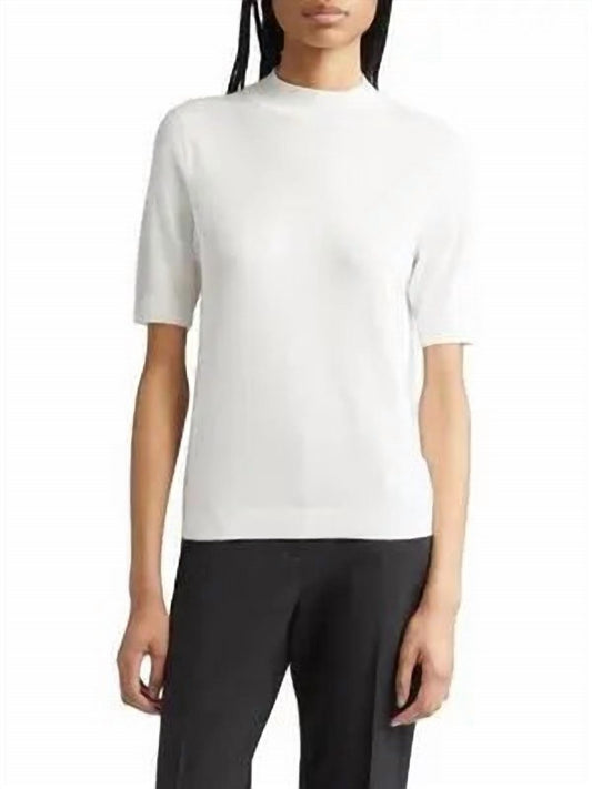 Lafayette 148 - CASHMERE MOCK SWEATER