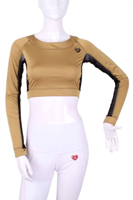 Love Love Tennis - Women's Mesh Crop Top