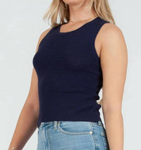 Lucca - Knit Shell Tank Top