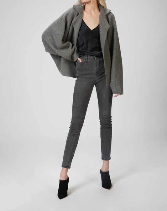 CASHMERE AND WOOL-BLEND KIMONO JACKET