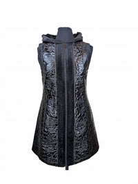 Berek - Glossy Quilted Floral Vest