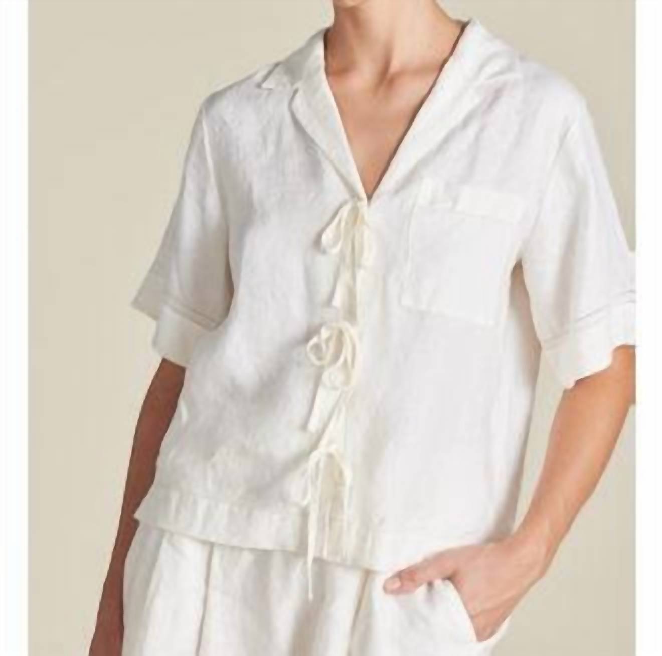 Trovata - Inez Linen Shirt