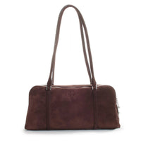 Tory Burch - Women's Marshmallow Suede Small Satchel