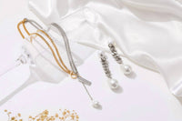 Classicharms - Women's Baroque Pearl Drop Earrings