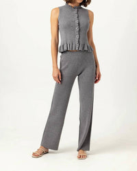 sundays Ozzie Tank Top in fog - women's tank top - detail view