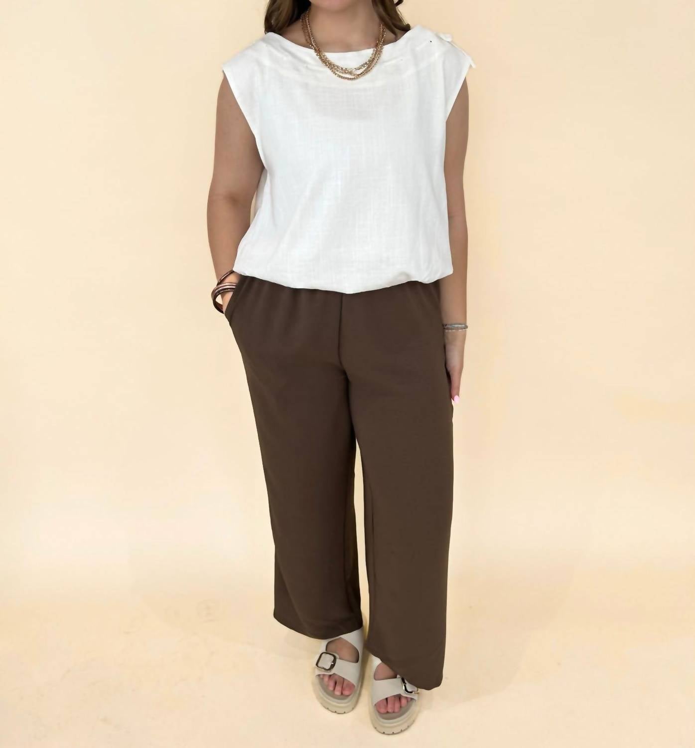 Thml - Valoria Sleeveless Ruffle Top