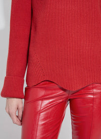 Lysse - Hyacinth Scallop Edge Sweater