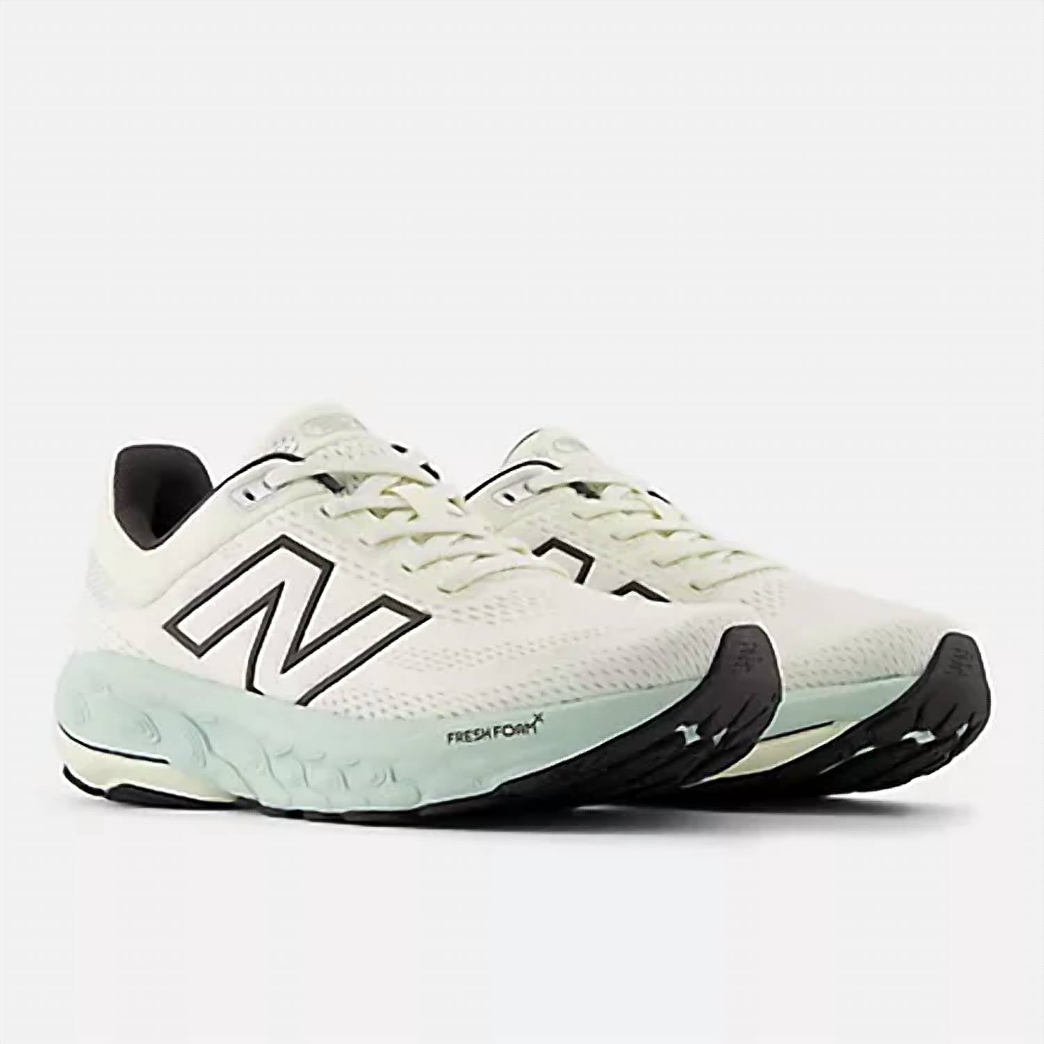 New Balance Women's Fresh Foam X 860v14 Sneaker in sea salt with angora and clay ash - women's sneaker - alternate view