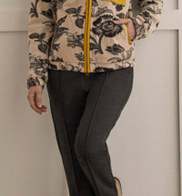 Tribal - Floral Fleece Jacket