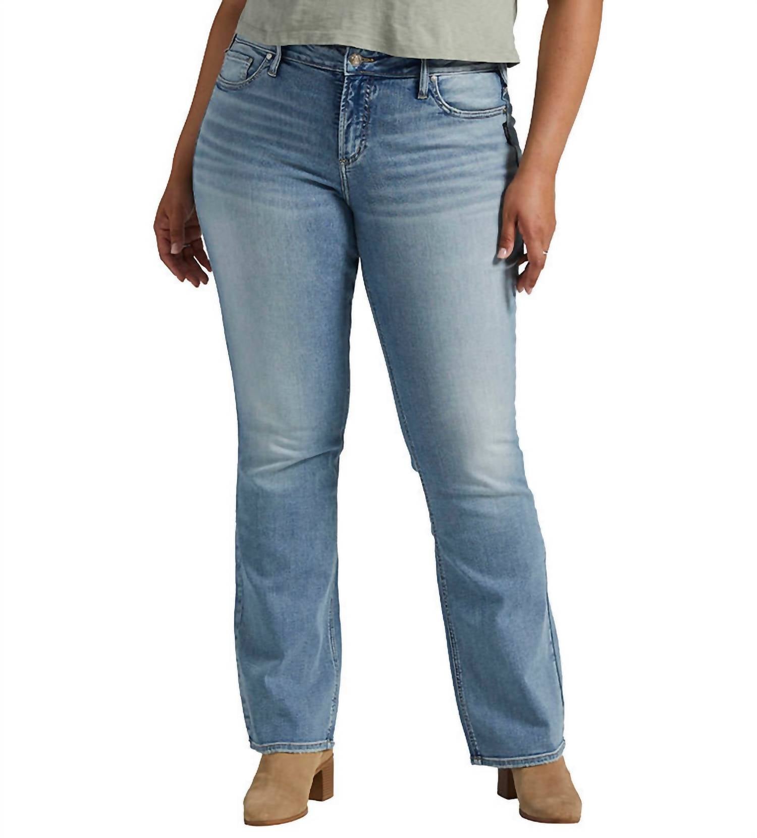 Silver Jeans Co - Suki Mid Rise Slim Bootcut Jean