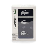 Lacoste - Men's 3 Pack Cotton Stretch Print Boxer Briefs