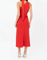 Adelyn Rae - Women's Saffron Halter Midi Dress