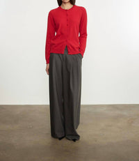 Enza Costa - CASHMERE FITTED CARDIGAN