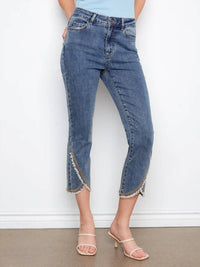 Charlie B - Embroidered Front Tulip Jeans