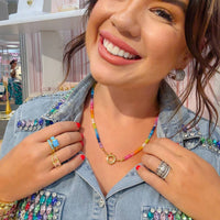 Treasure Jewels - Women's Rainbow Necklace