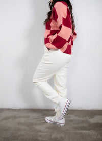 Double Zero - Teegan Faux Leather Joggers