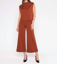Ripley Rader - Scuba Cropped Wide Leg Pants