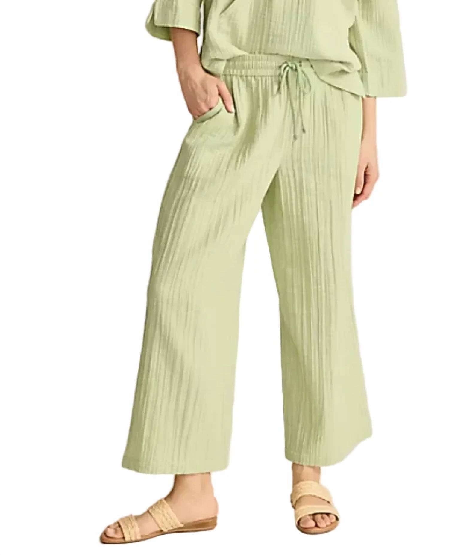 Tommy Bahama - Island Gauze High Rise Crop Pants