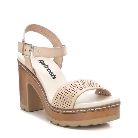 Xti - Women's Casual Heeled Platform Sandals