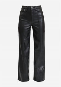 DAZE Far Out Leather Pants in black - women's pants - view 4