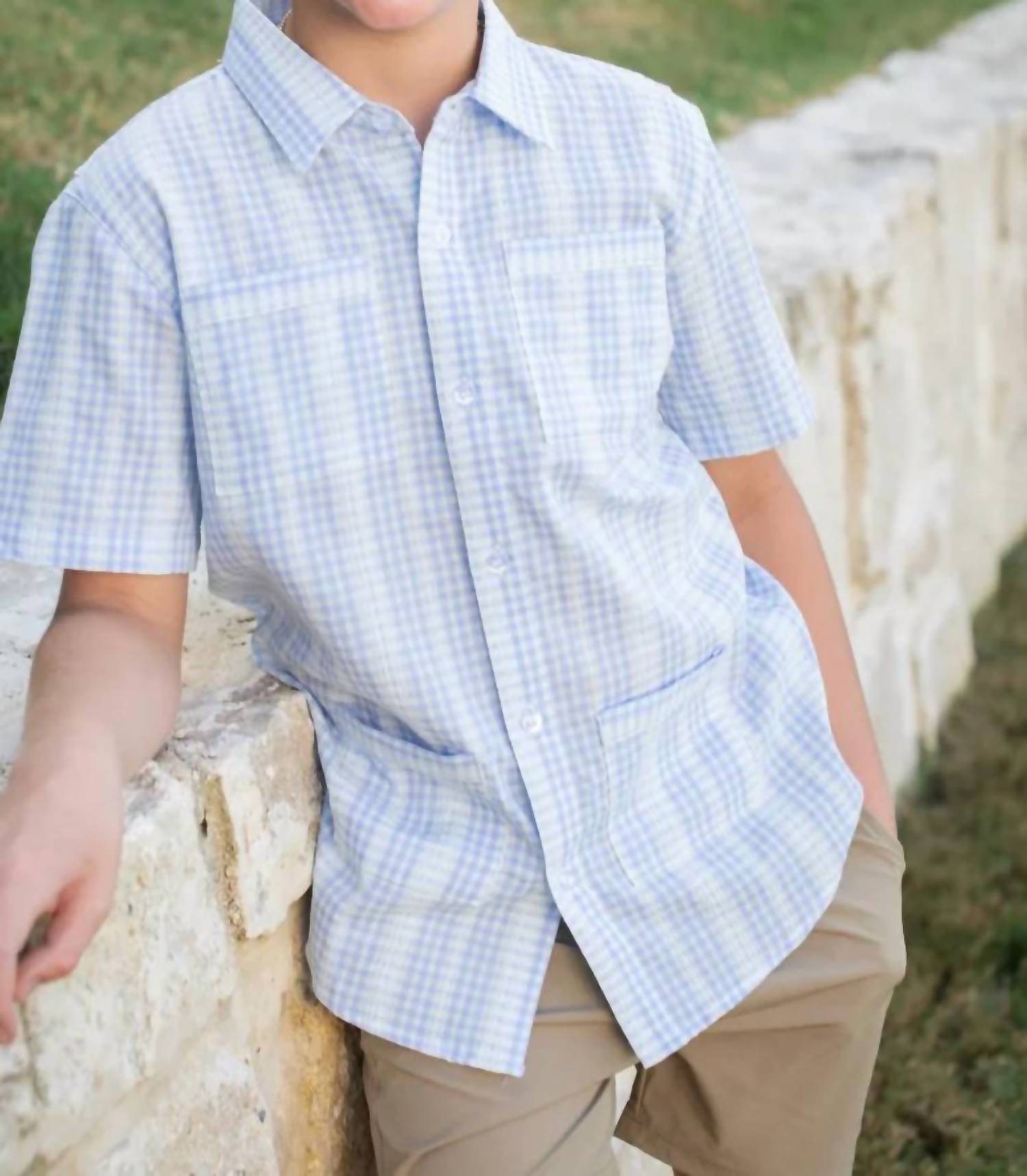 Blue Quail Clothing Co. - Guayabera Linen Short Sleeve Shirt