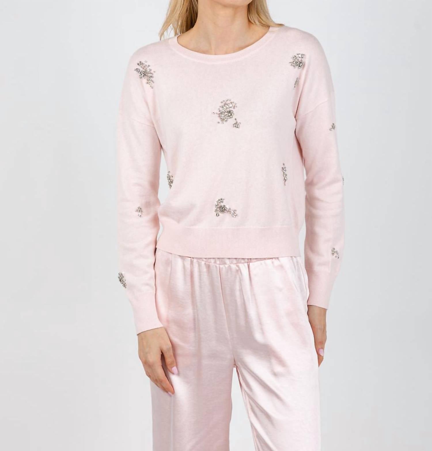 J. Society - Ariana Brooch Crew Sweater