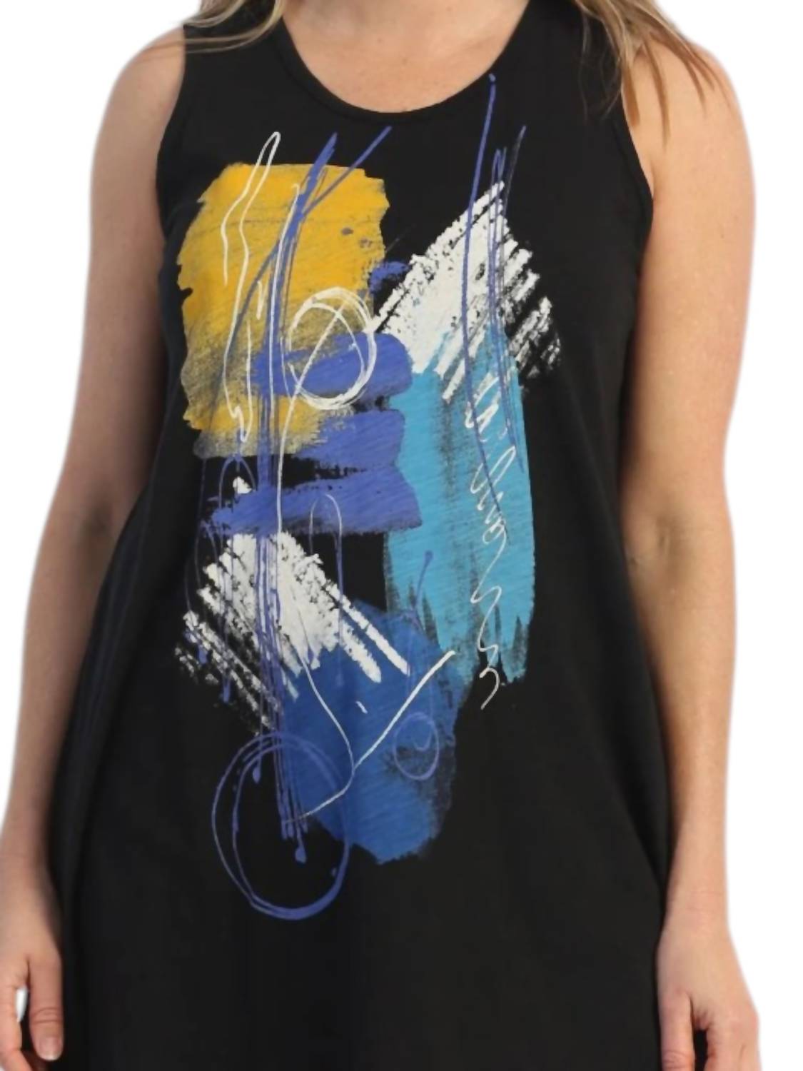 Jess & Jane - Sunrise Mineral Washed Cotton Sleeveless Top