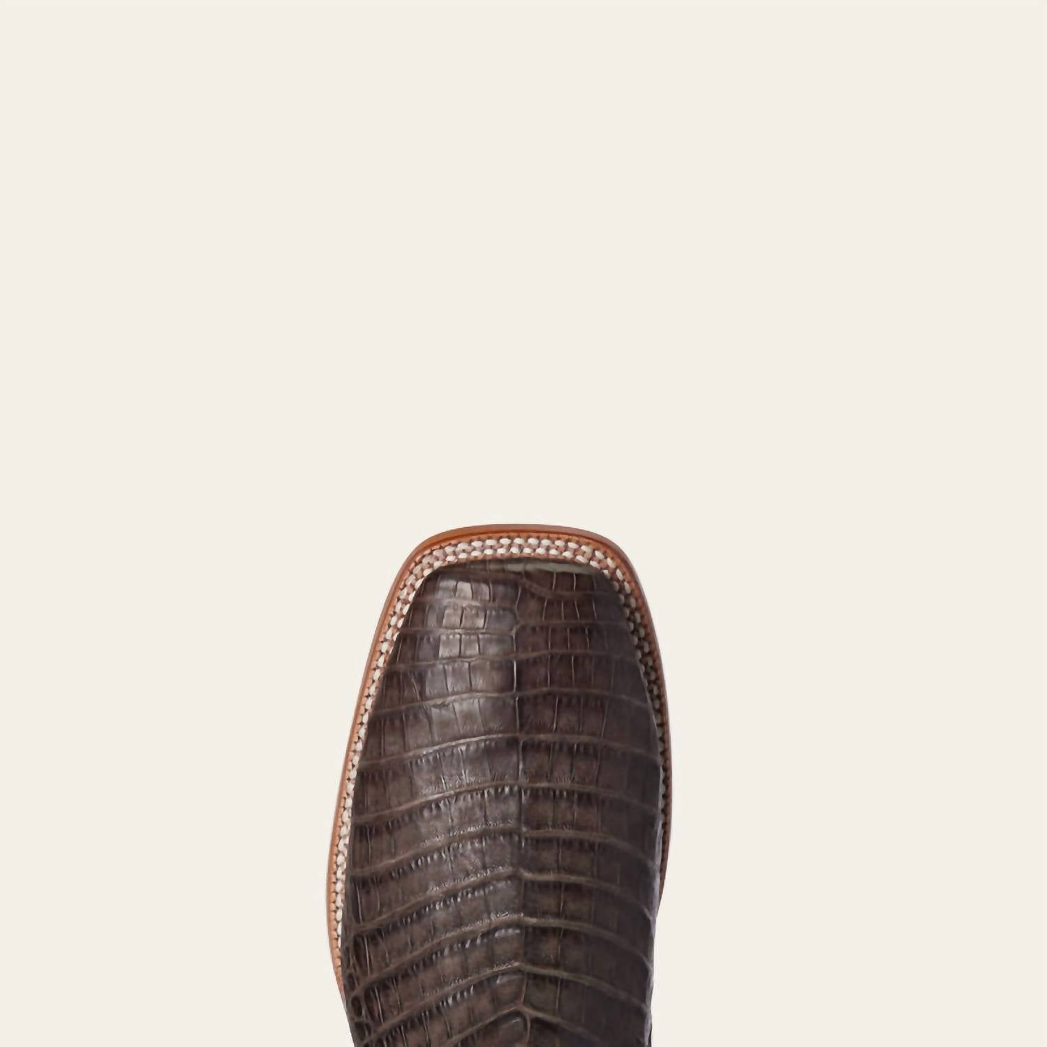 Ariat - Men's Relentless Denton Caiman Belly Western Cowboy Boot