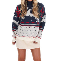 Le Lis - Fair Isle High Neck Sweater