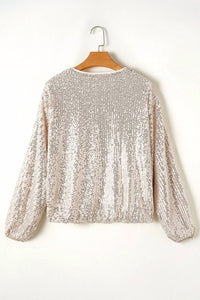 Unishe - Sequin Full Zip Jacket