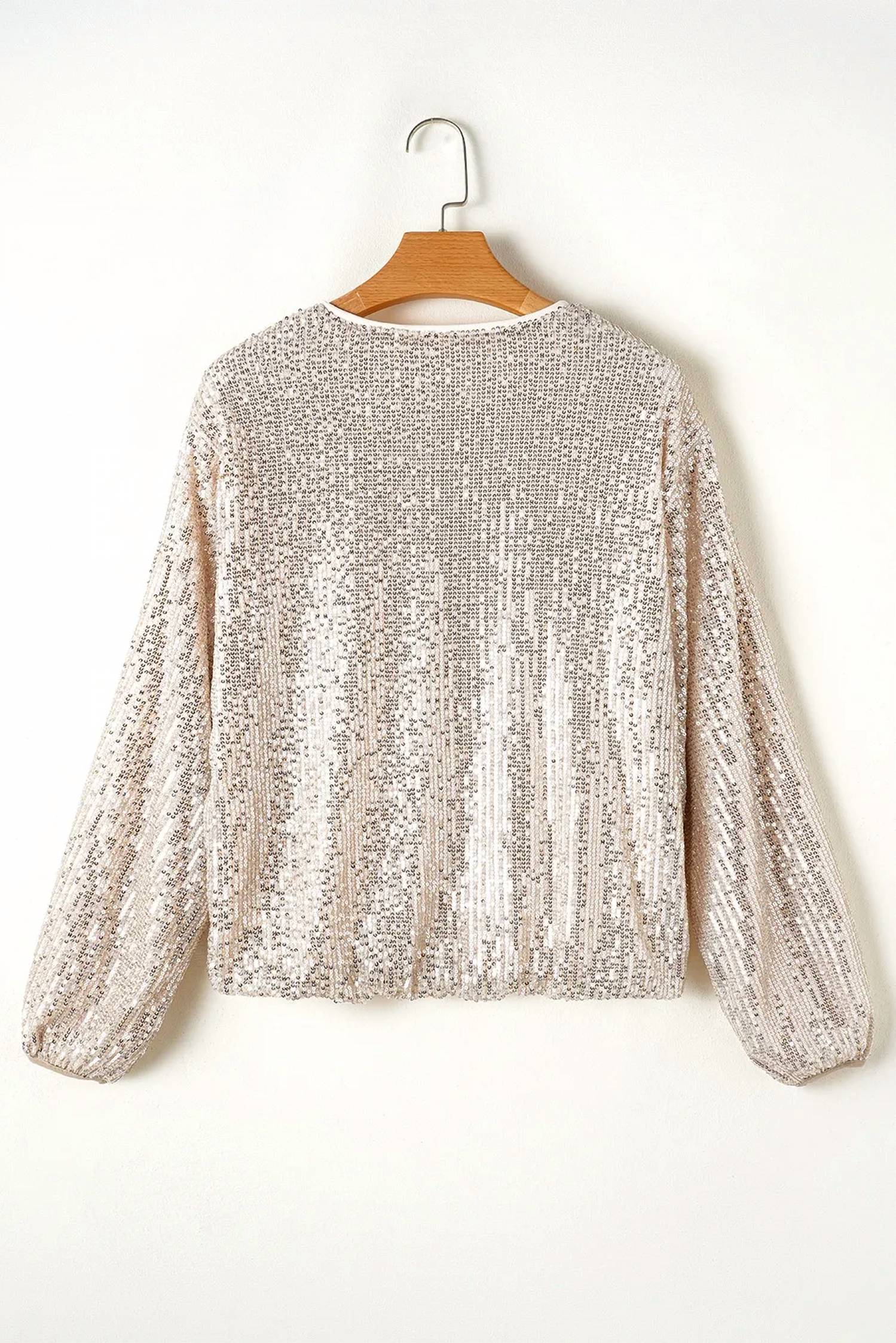 Unishe - Sequin Full Zip Jacket
