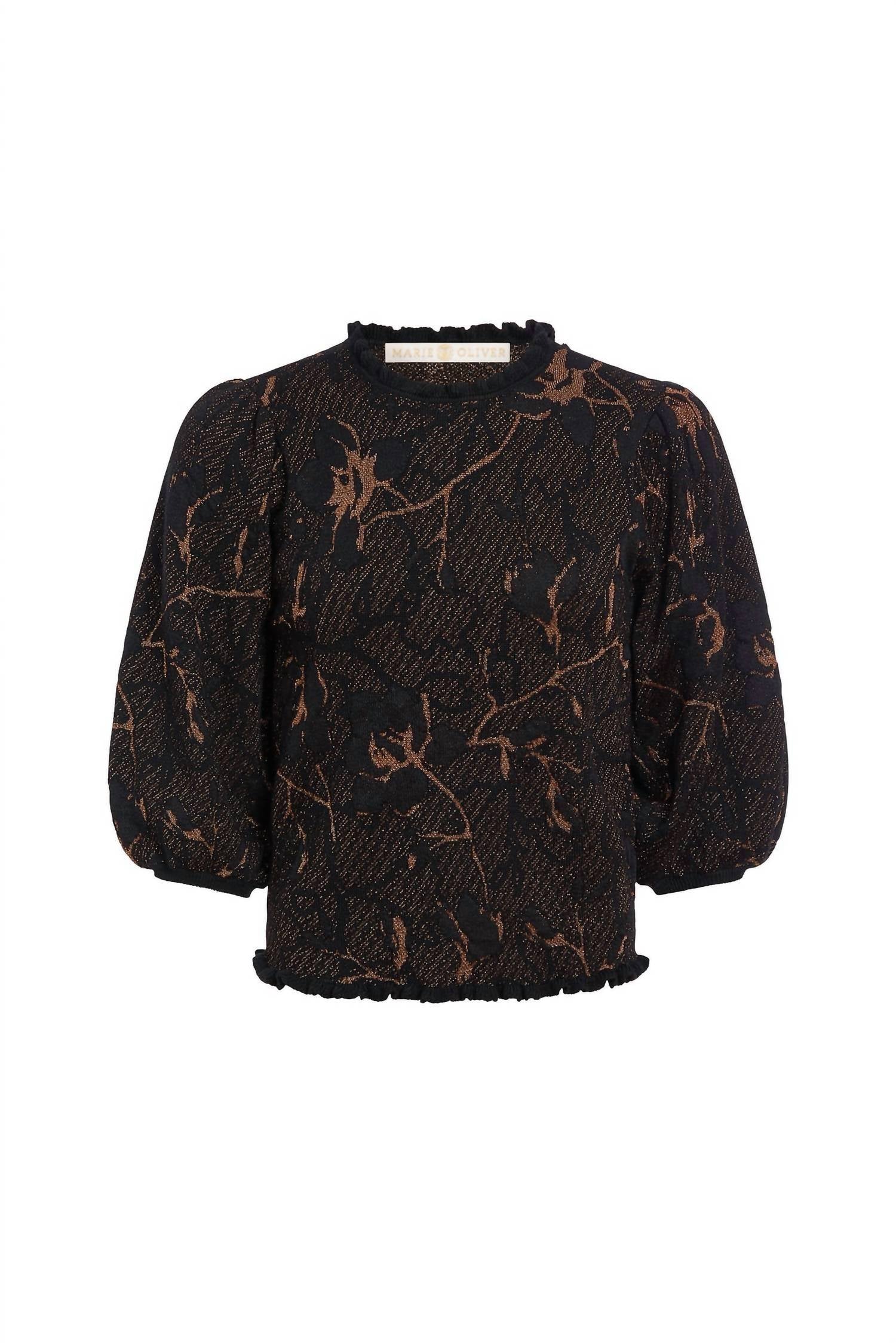 Marie Oliver - Yardley Crew Neck Top