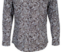 Lords Of Harlech - Norman Skull Paisley Shirt