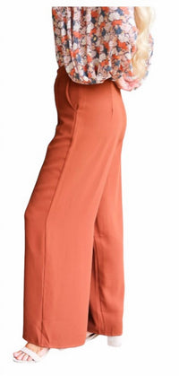 She + Sky - Woven Wide Pants