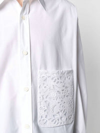 Valentino - Floral Lace Pocket Shirt