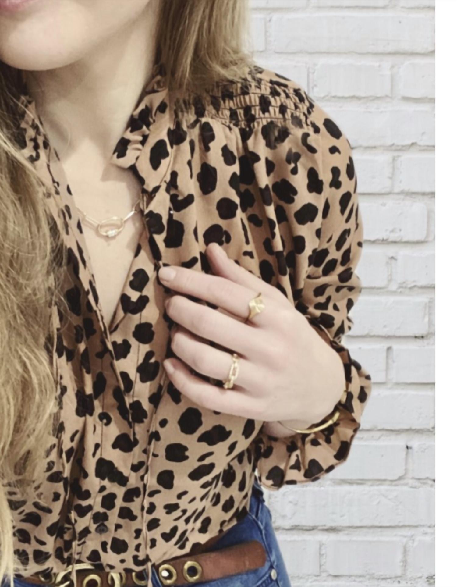 Never Fully Dressed - Leopard Sia Shirt