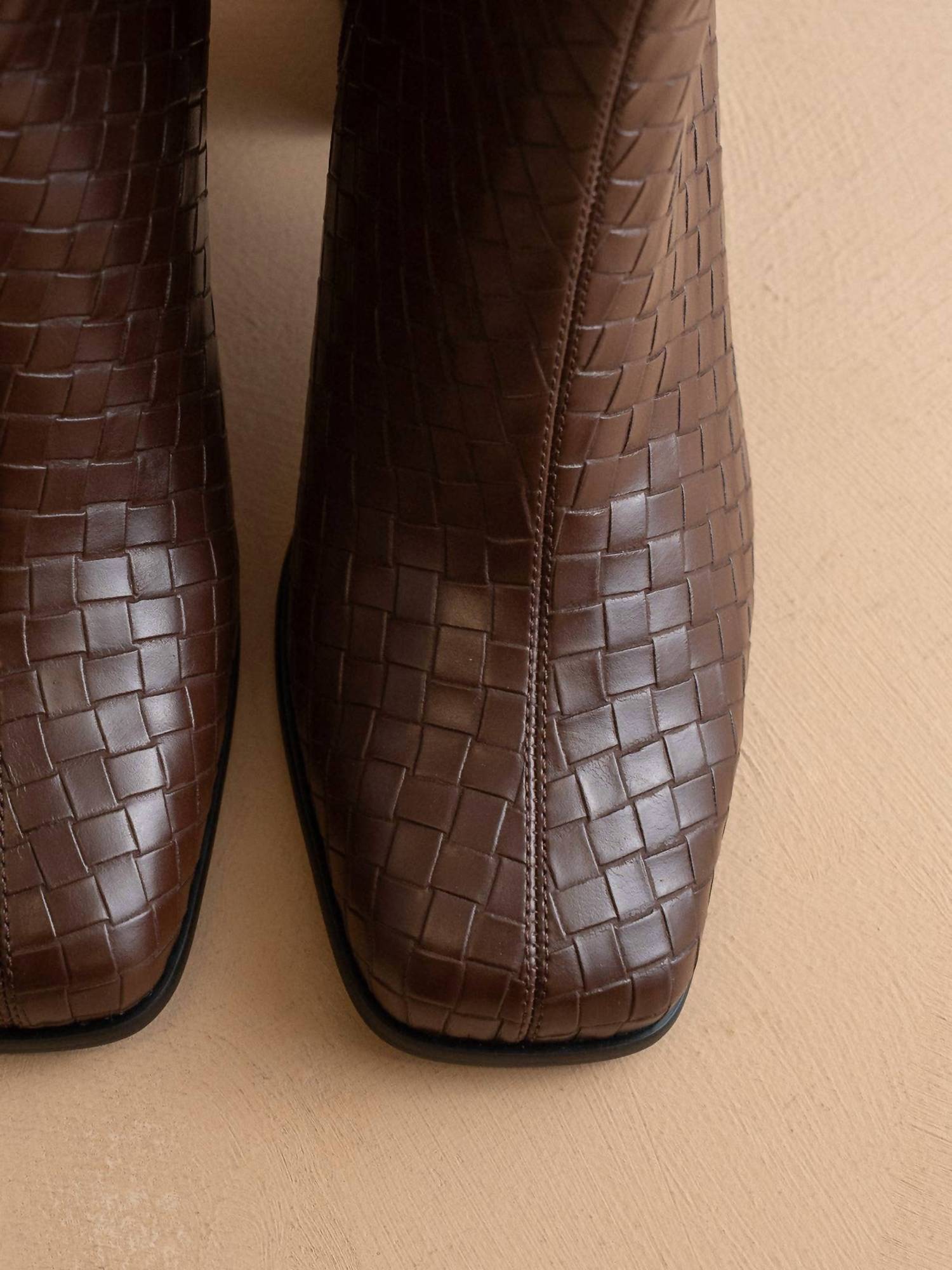 Oasis Society - Women's The Demi Woven Block Heel Ankle Boot