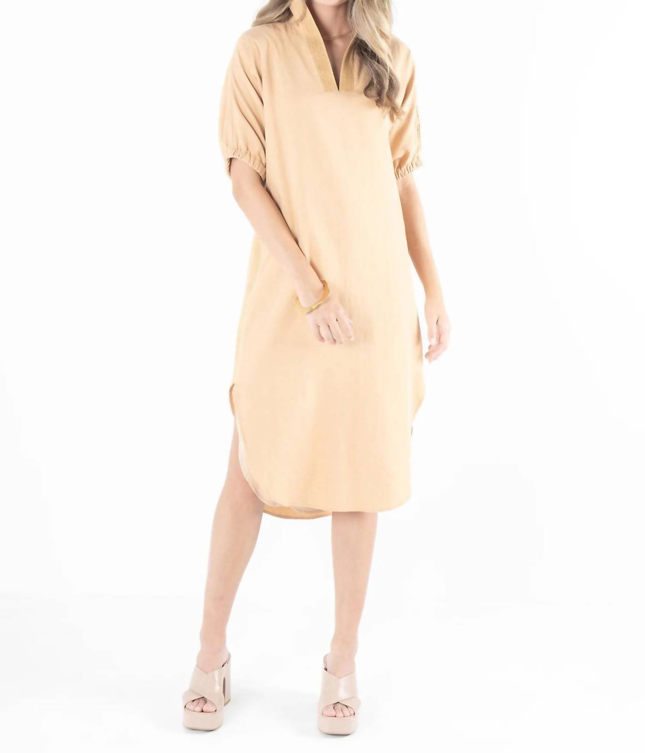 Emily Mccarthy - Poppy Caftan Midi Dress