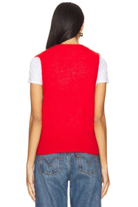 Ganni - Light Mohair Tie String Vest