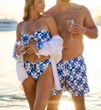 Kenny Flowers - Greece Ring Banded Sporty Bikini Bottom