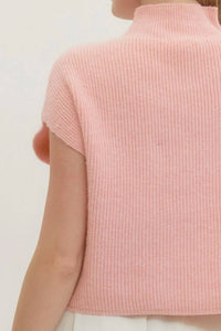 Entro - Carie Mock Neck Sweater Knit Top