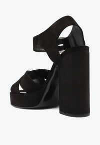 SCHUTZ Women's Penelope Sandals in black - women's sandal - alternate view