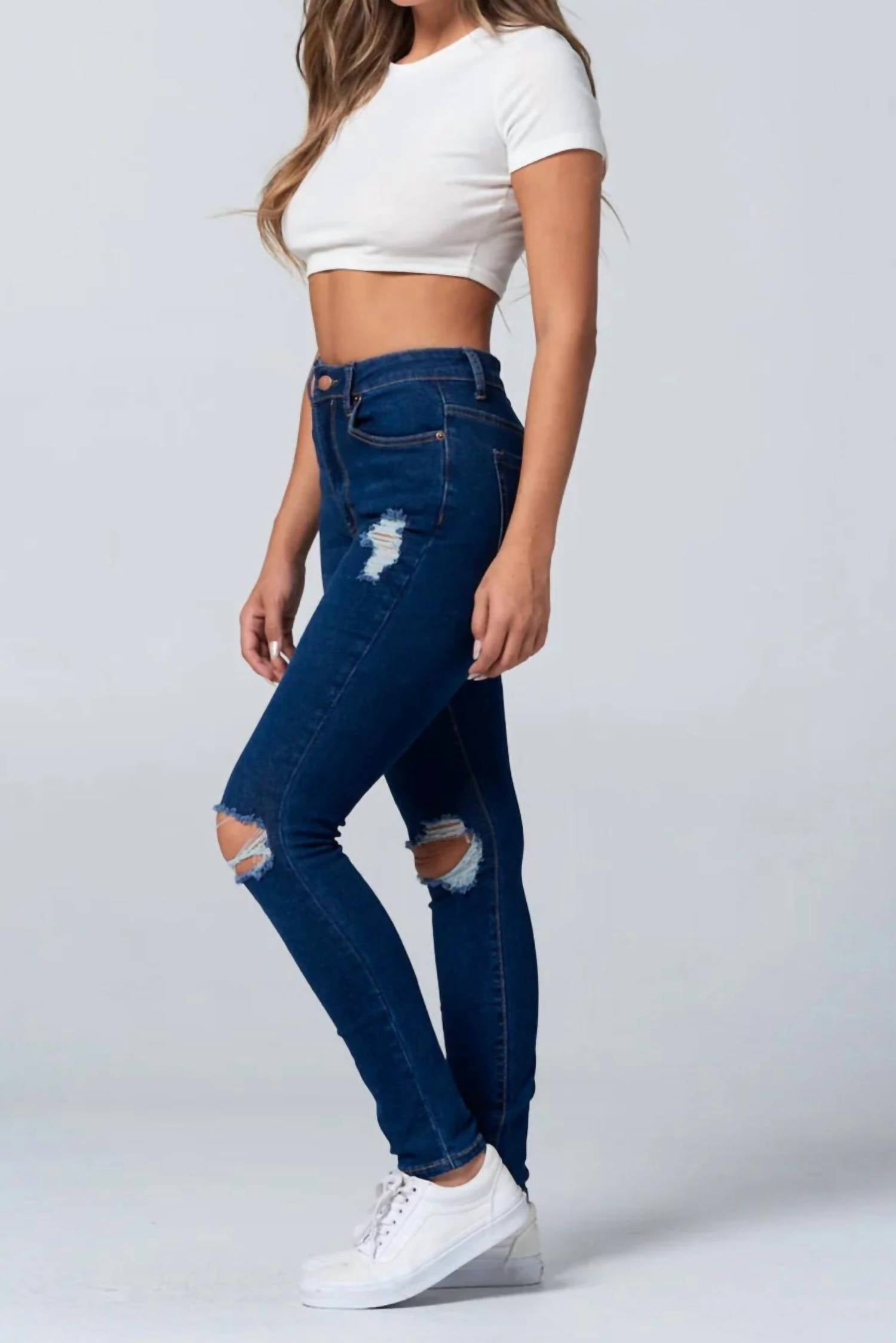 Blue Turtle - Distressed Denim Jeans