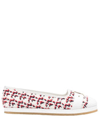 Salvatore Ferragamo - Women's Kacy Woven Espadrilles Flat Shoes