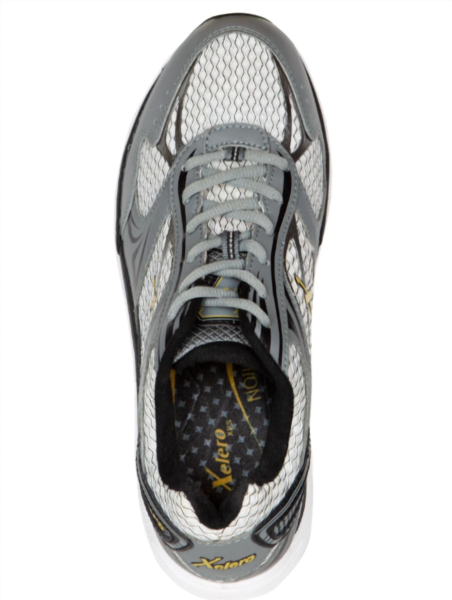 Xelero Men's Genesis Xps Shoe in grey gold black - men's sneaker - detail view
