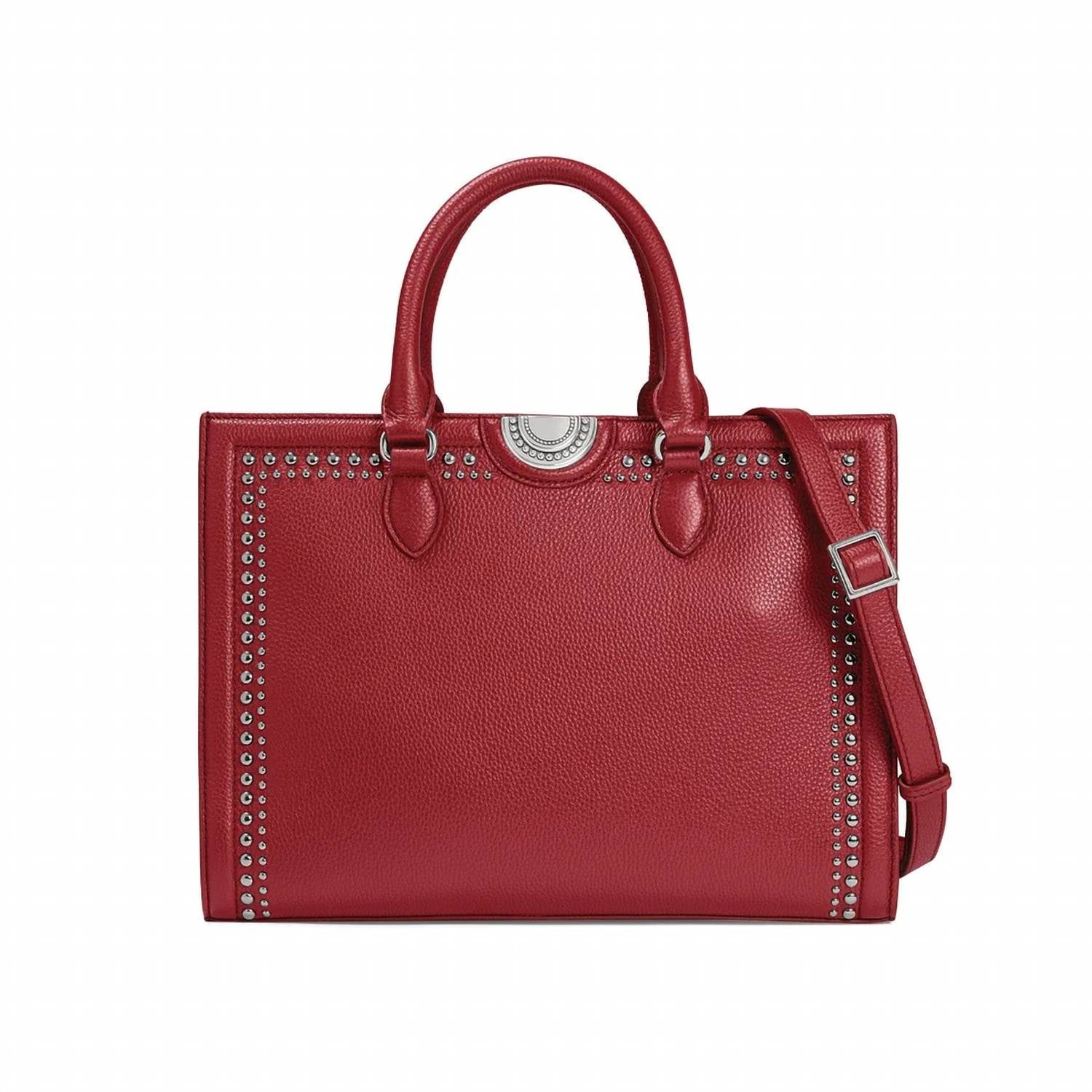 Brighton Jaxon Tote in lipstick red - women's bag