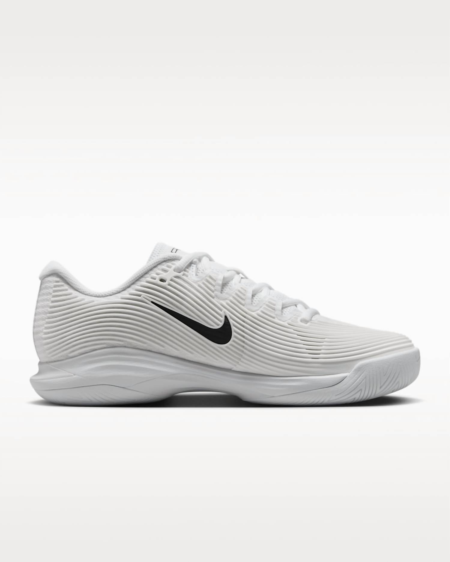 NIKE Women's Vapor 12 Hard Court Tennis Shoes in white black summit white - women's shoe