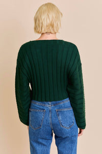 Le Lis - Pamela- Long Sleeve V-neck Sweater