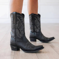 Lane Boots Women's Sandaga Midi Boots in jet black - women's shoe - view 8