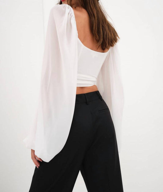 For Love & Lemons - TRISHA CROP TOP